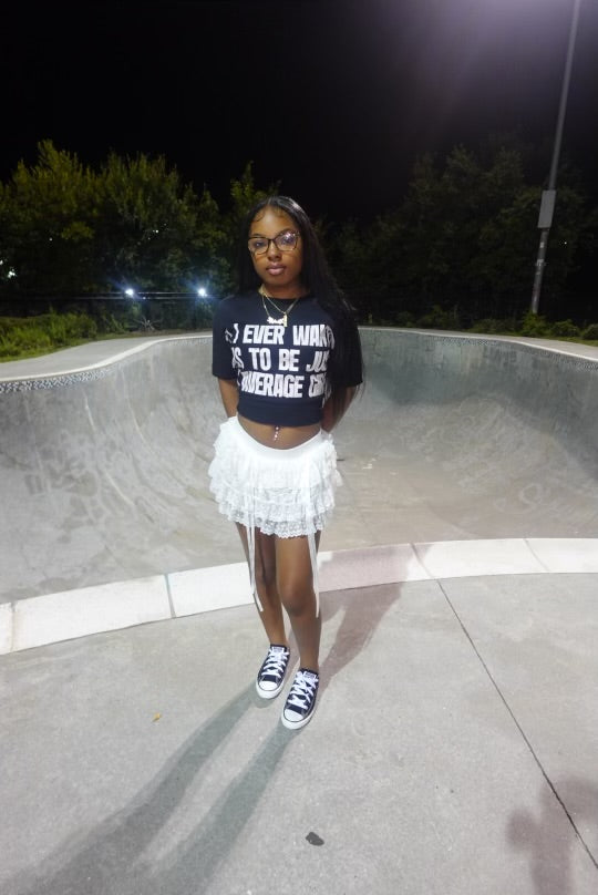 “ Black “ Just a average tee (girl)