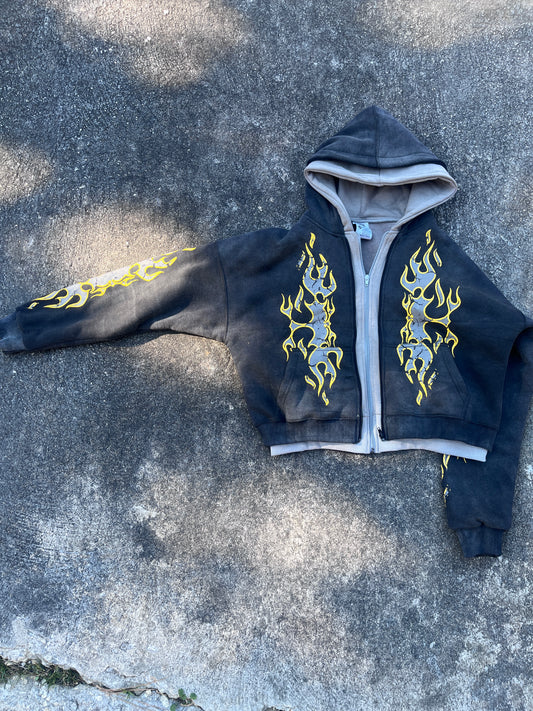 “caped crusader” zip up