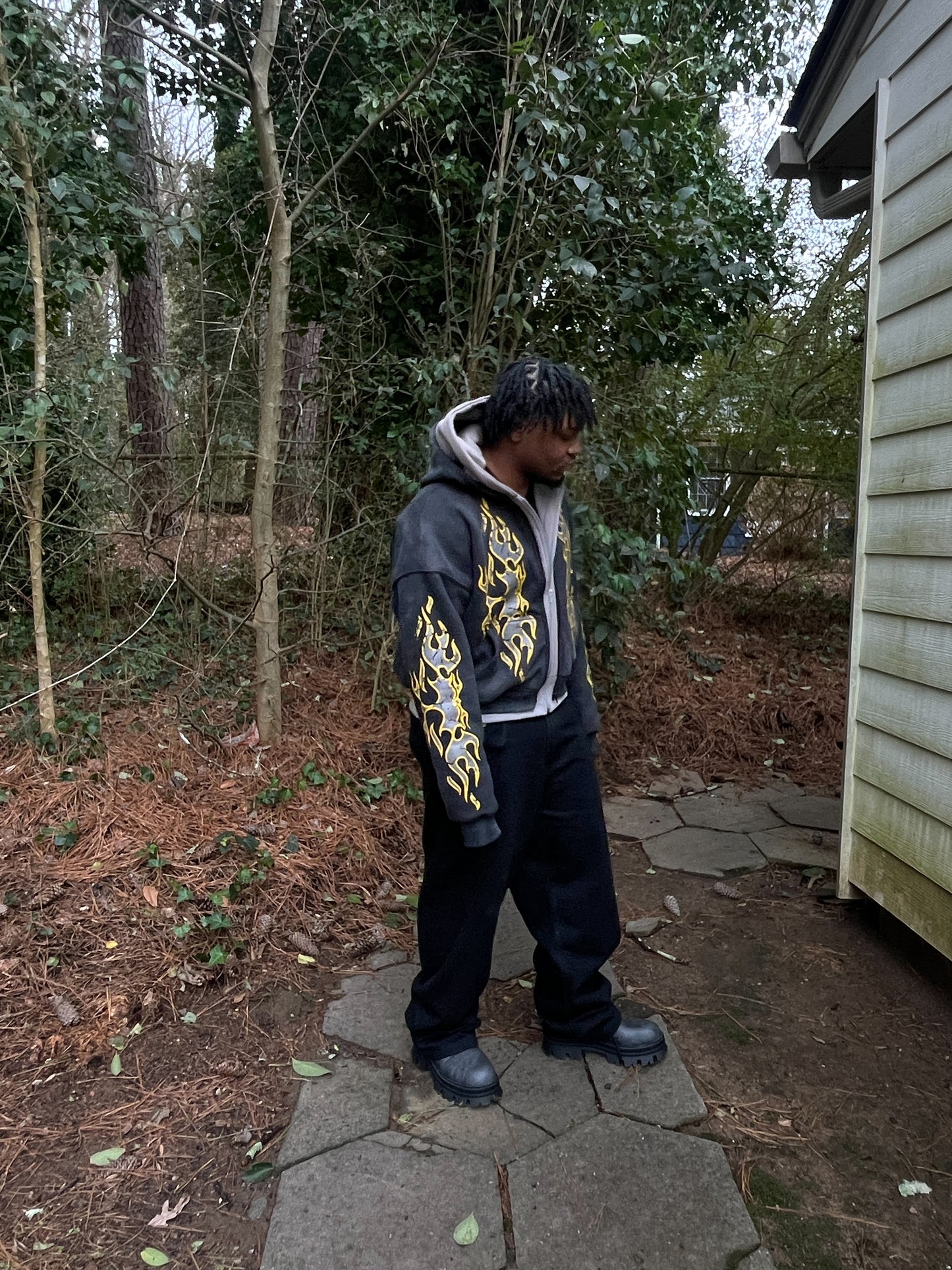 “caped crusader” zip up