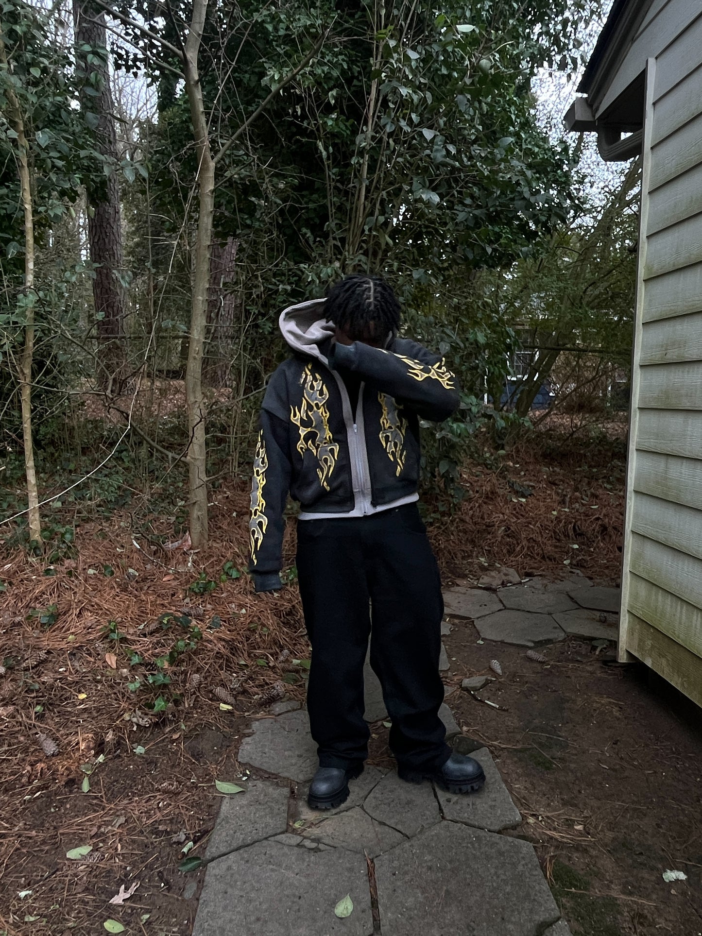 “caped crusader” zip up