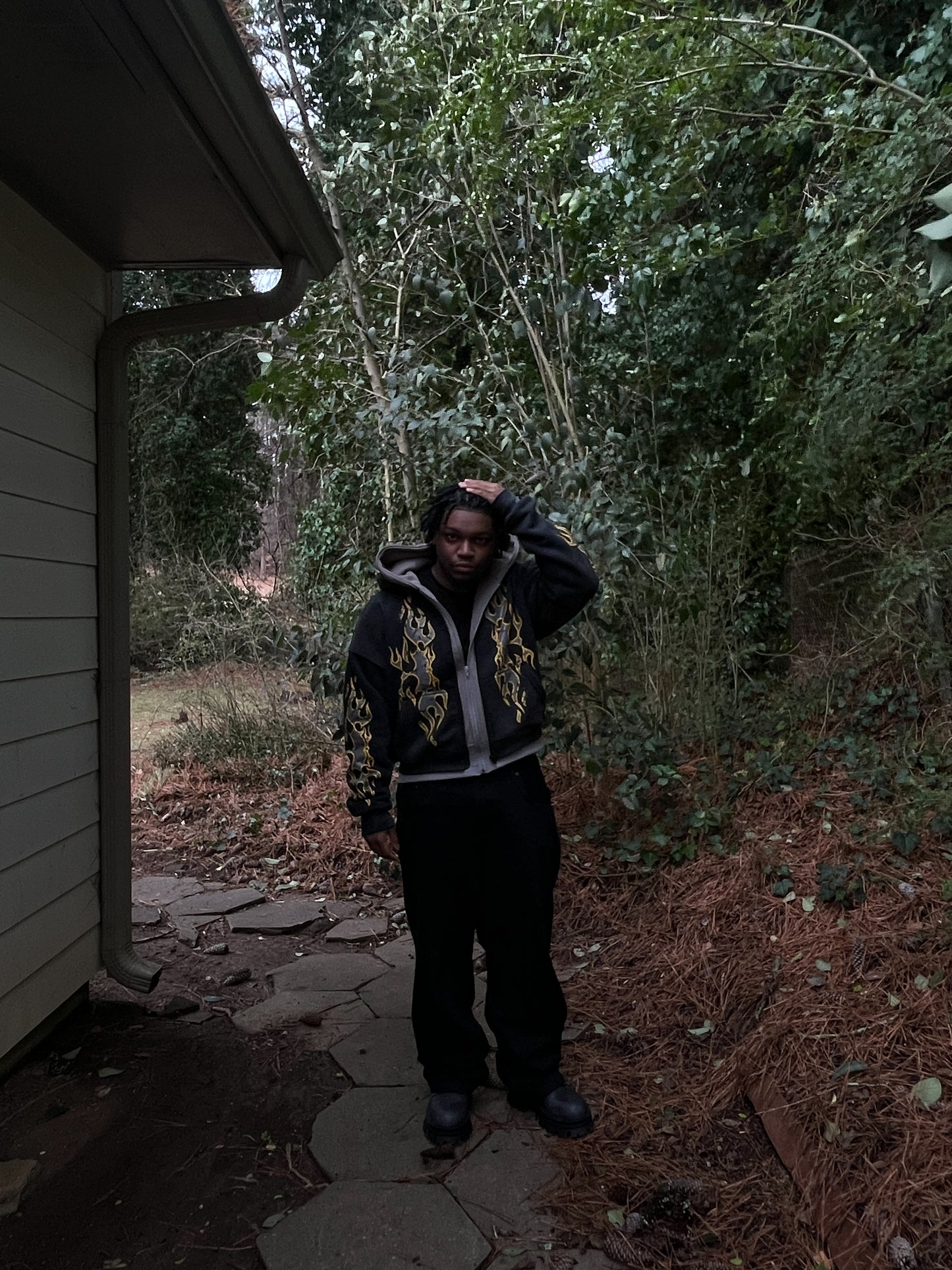 “caped crusader” zip up