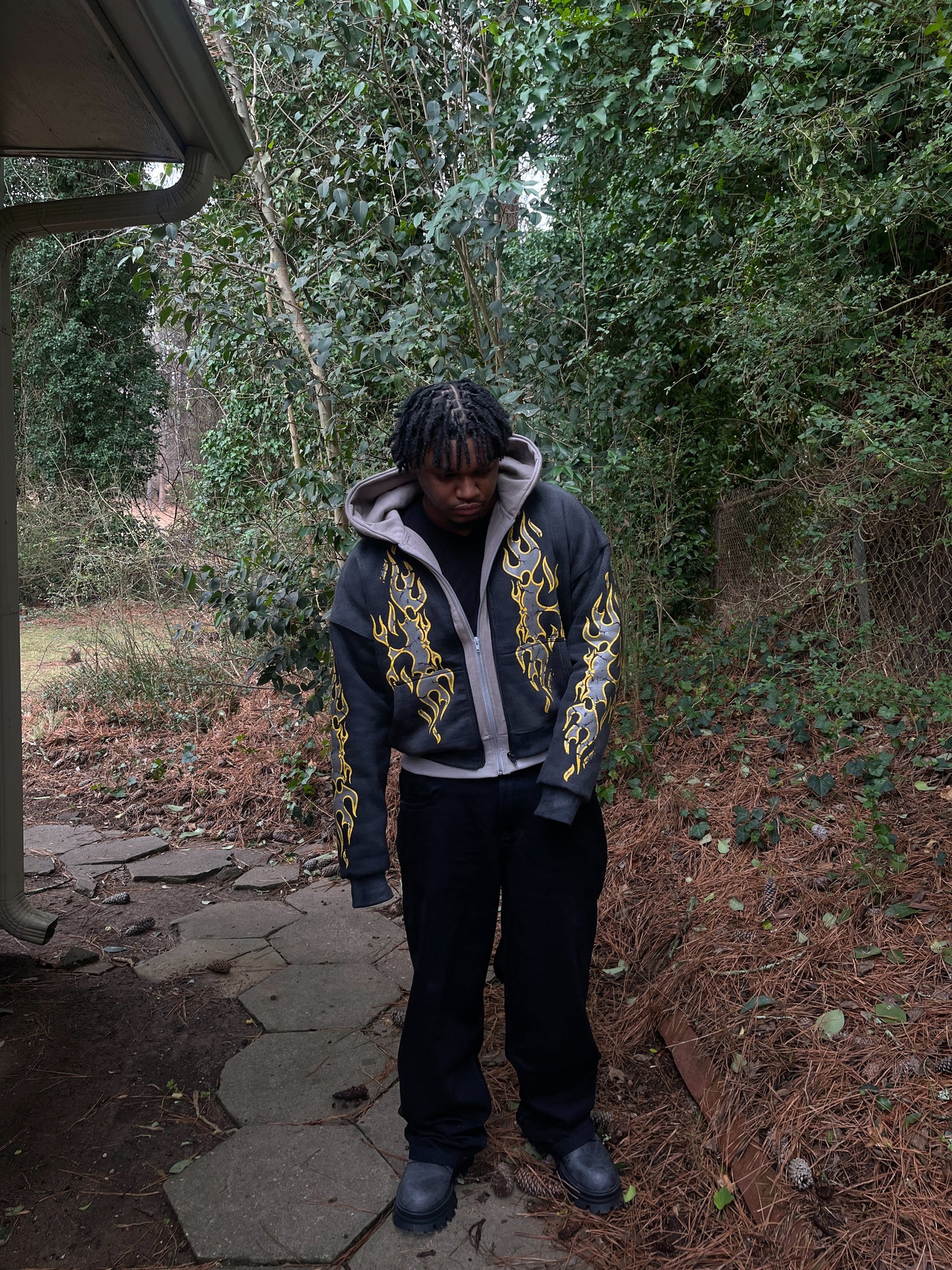 “caped crusader” zip up